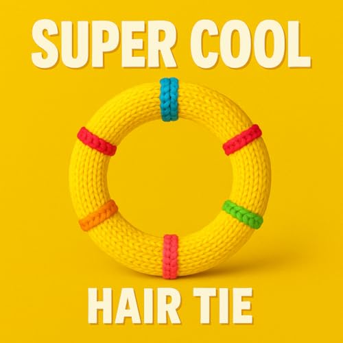Baby Hair Ties 200PCS Soft Seamless Hair Bands for Toddlers Girls, No Hair Damage, 1 Inch, 5 Colors