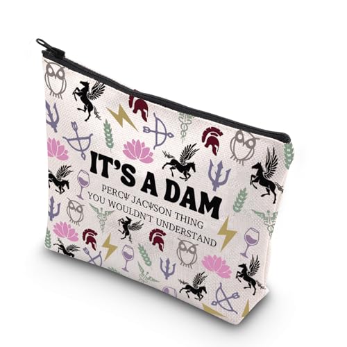 Camp Blood Makeup Bag It's a DAM - Waterproof Zipper Pouch