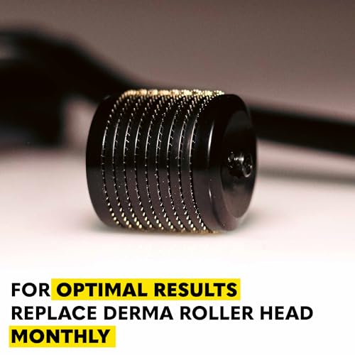The Beard Club Premium Derma Roller Replacement Head - 0.25mm Titanium Microneedles