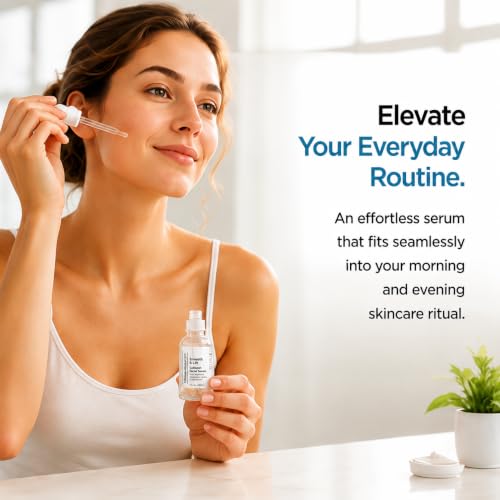 Collagen Facial Serum 2-Pack - Hydrating Face Serum with Peptides & Hyaluronic Acid