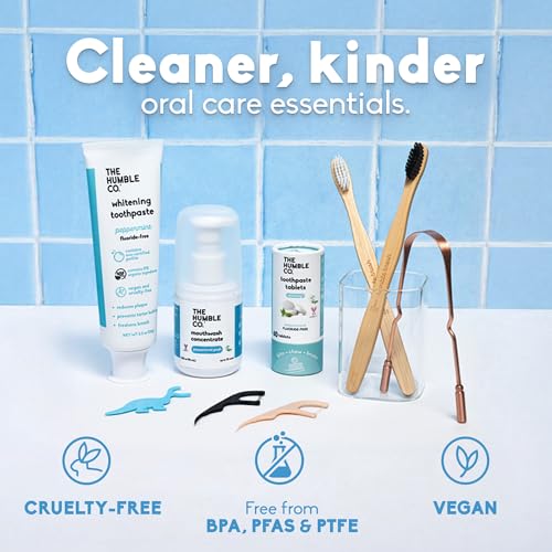 The Humble Co. Bamboo Electric Toothbrush Heads - Soft Bristles (4 Pack)