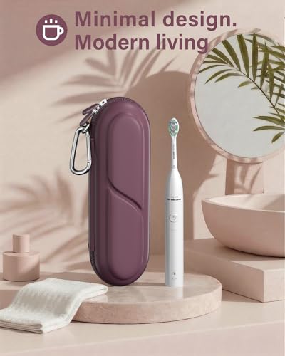 ProCase Plum Toothbrush Travel Case for Oral-B & Philips Sonicare