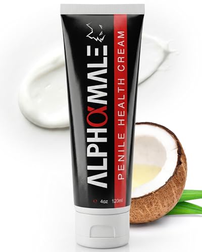AlphaMale Fragrance-Free Penile Health Cream for Sensitive Skin - 4oz