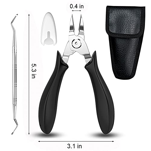 XIORRY Professional Ingrown Toenail Clippers for Thick Nails with Long Handle