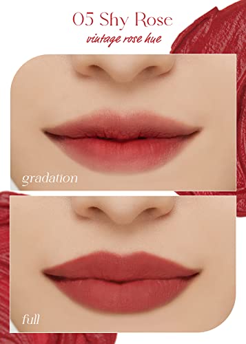 I'M MEME Color Key Ring Velvet Lip Tint - 05 Shy Rose Long Lasting Stain