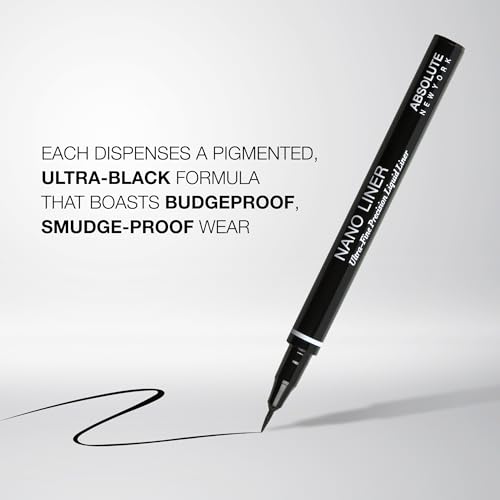 Absolute New York Double Trouble Double-Ended Eyeliner - Precision Felt Tip