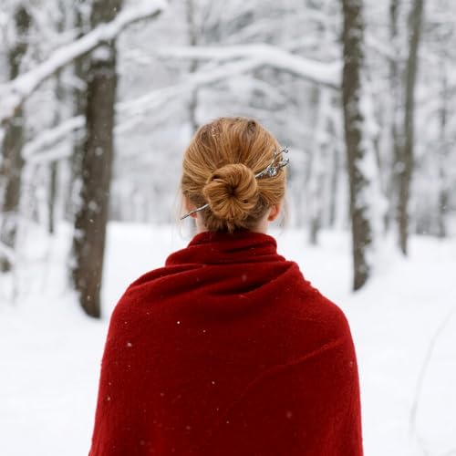 Snmzlc Hair Sticks for Buns - Durable French Hair Pins for All Hair Types