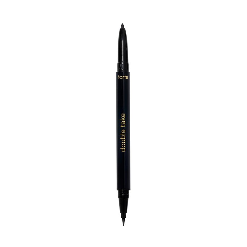 Tarte Double Take Eyeliner - 2-in-1 Waterproof Pencil for Bold, All-Day Wear | Vegan & Easy to Apply