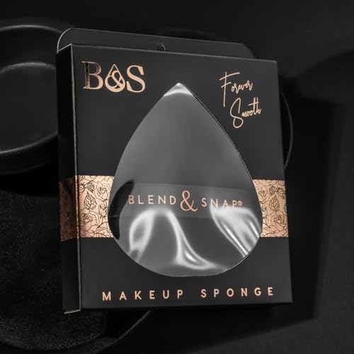 Blend & Snap Large Velour Makeup Puff for Flawless Coverage