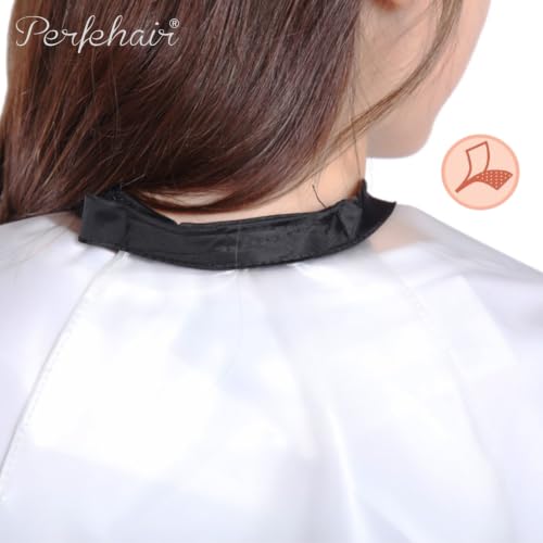 PERFEHAIR Waterproof Salon Cape - Short Hair Cutting & Coloring Cape