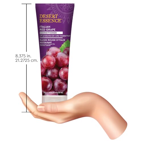 Desert Essence Red Grape Conditioner - Antioxidant & Vegan - 8oz