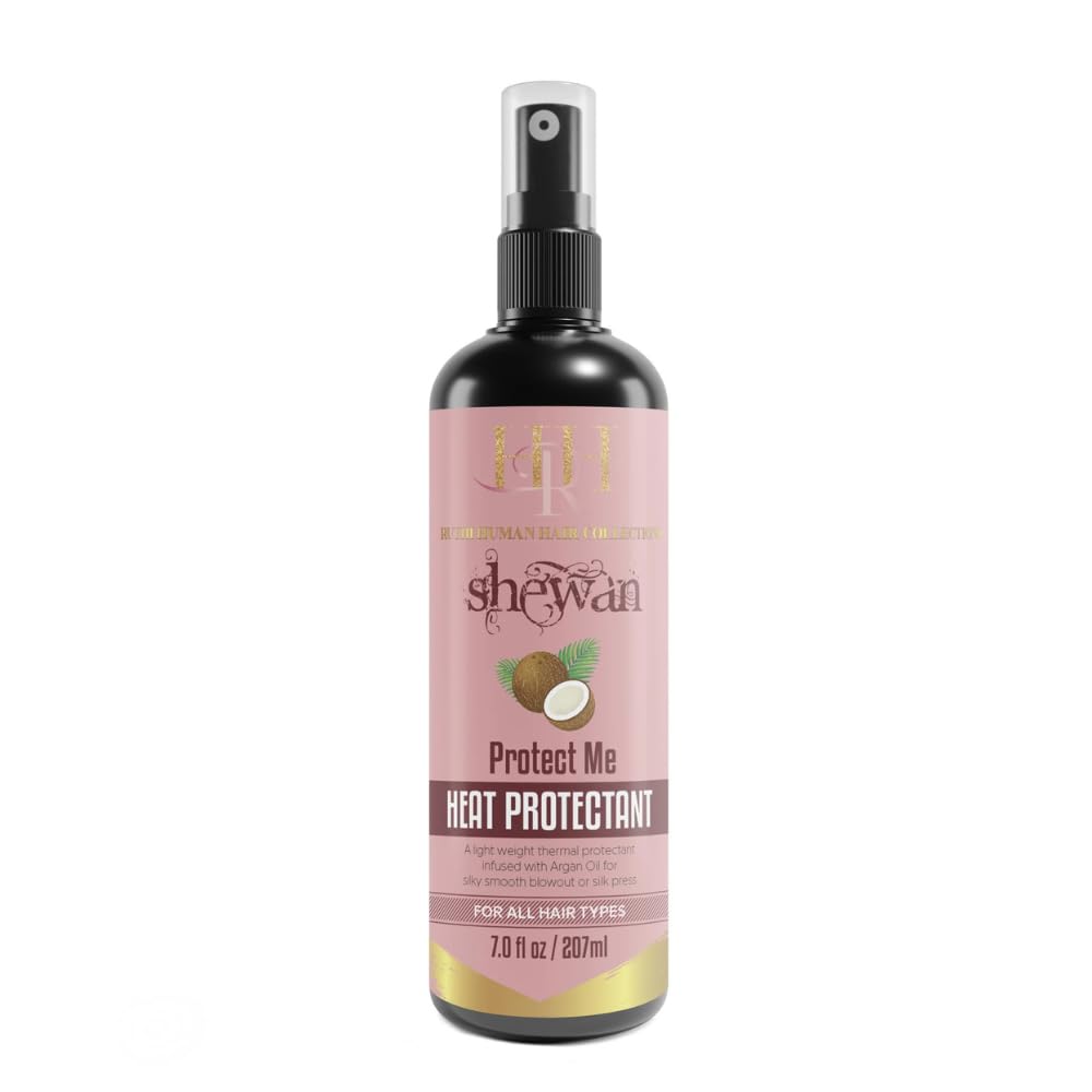 Heat Protectant Spray - Alcohol-Free Styling Shield for Blow Dryers & Curling Tools | 7oz