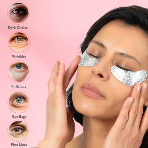 MISS SPA Under Eye Patches - Hydrating Masks for Dark Circles & Puffiness (4 Pack)