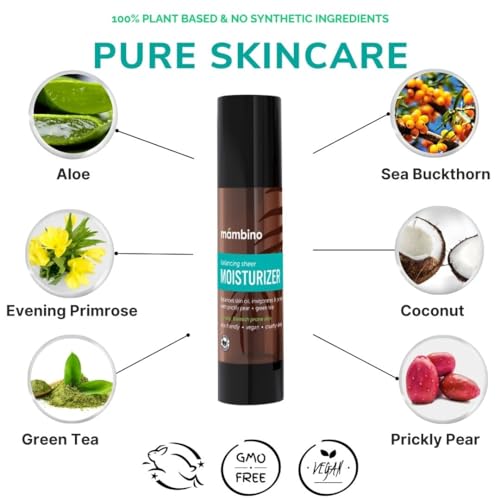 Mambino Organics Hydra-Firming Face Moisturizer for Oily & Sensitive Skin