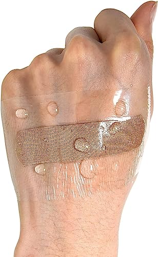 OBTANIM Transparent Waterproof Stretch Adhesive Bandage for Tattoo Care 7 x 394 Inch