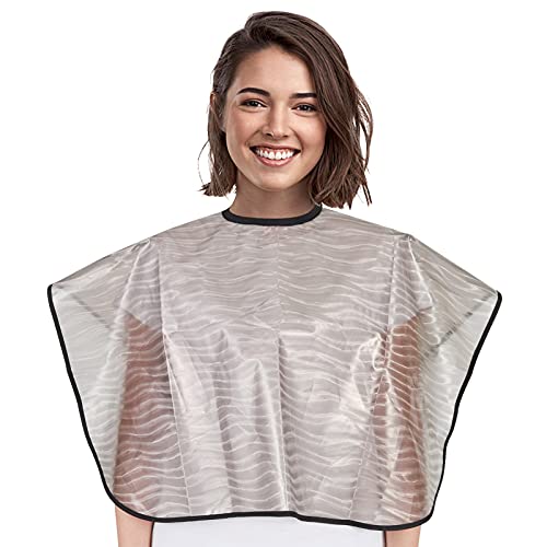 Waterproof Hair Dye Cape for Salon & Home Use - 30x33in