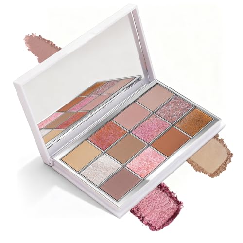 SZDYM Chameleon Eyeshadow Palette #02, 12-Color Duo Chrome Sparkle Set