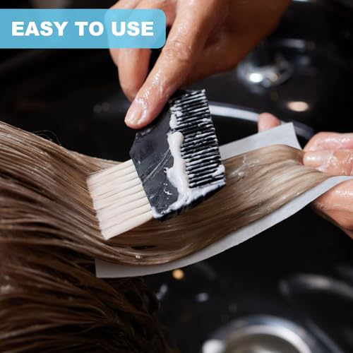 Pndeyo 100pcs White Hair Perm Papers 5.5×3.31in Thickened Curling Tool for Hot & Cold Perms