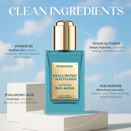 Hyaluronic & Niacinamide Face Serum – Deep Hydration & Repair