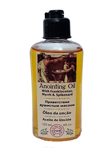 Jerusalem Anointing Oil with Frankincense, Myrrh & Spikenard - 120ml
