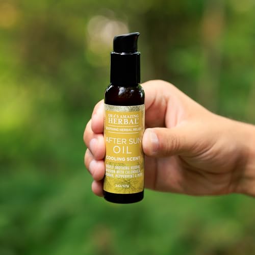 Ora's Amazing Herbal After Sun & Shave Oil with Tea Tree, Lavender & Peppermint - 2 oz