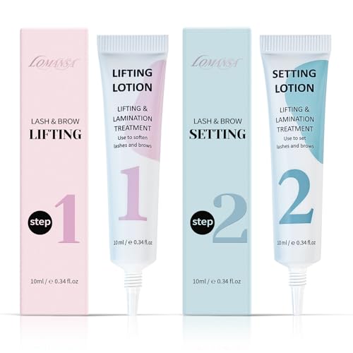 Lomansa Lash Lifting and Setting Lotion – Professional DIY Home Lash Lift