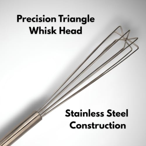 Rattleware 10.25-Inch Stainless Steel Espresso Whisk Tool