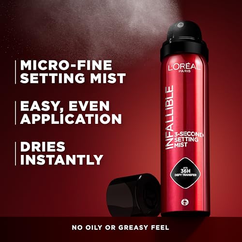 L'Oreal Paris Infallible 3-Second Setting Spray Mist - 36HR Wear