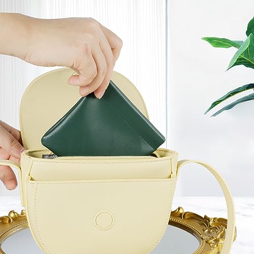 8Pcs Pocket Cosmetic Bags Set – 4 Sizes, PU Leather Self-Closing, Waterproof Makeup Pouches