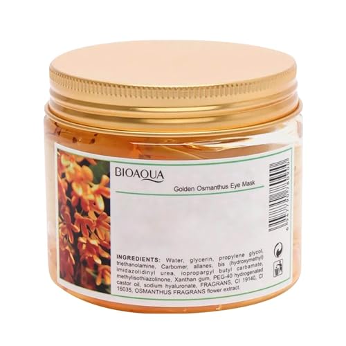 BIOAQUA Golden Osmanthus Eye Mask for Dark Circles & Wrinkles - 80pcs