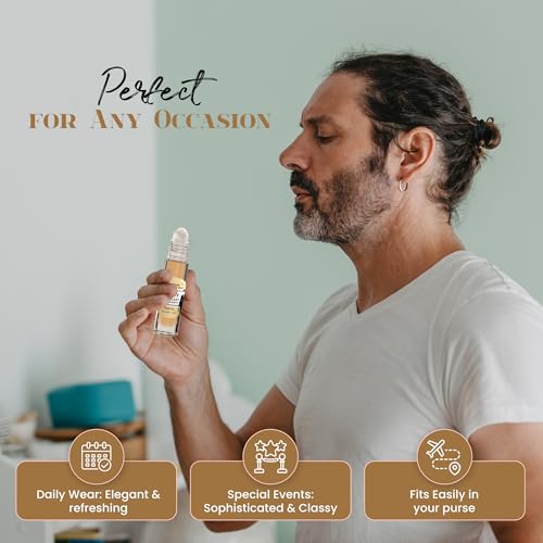 Perfect Gentleman Men's Fragrance Oil - 1/3 oz Roll-On Cologne