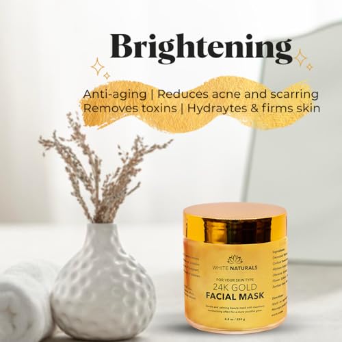 24K Gold Facial Mask – Anti-Aging & Moisturizing Treatment