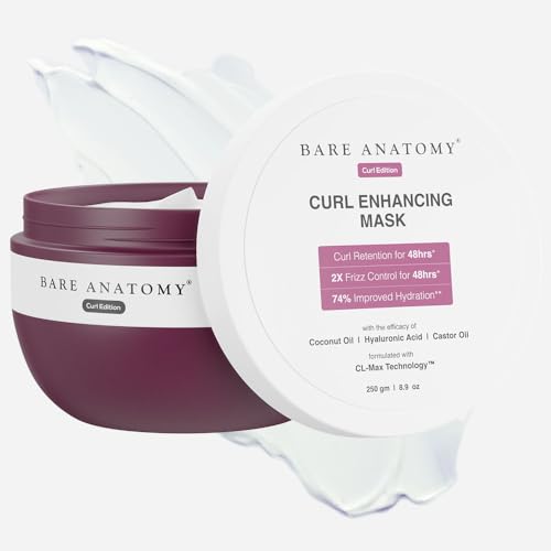 Bare Anatomy Curl Enhancing Hair Mask - Hydrating Frizz Control (250g)