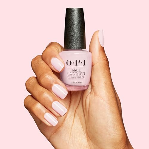 OPI Nail Lacquer - Milky Pink Sheer Nail Polish | Fast Drying & Chip Resistant | The New OPIcons Collection