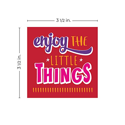 Canopy Street Kids Affirmation Lunch Box Notes - 60 Motivational Cards