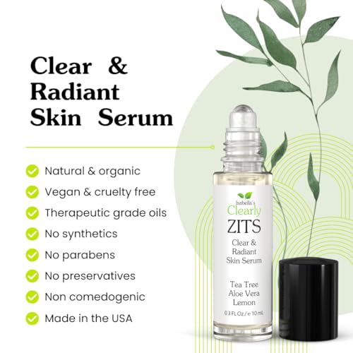 Clearly ZITS Natural Acne Spot Treatment - Tea Tree Oil Roll-On