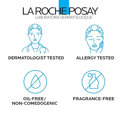 La Roche-Posay Cicaplast Hand Cream, Instant Relief Moisturizing Hand Lotion for Dry Hands, Shea Butter Lotion for Dry Cracked Hands, Non Greasy, Fragrance Free