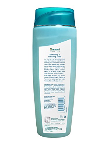 Himalaya Refreshing Clarifying Toner for Clear Skin, 6.76 oz