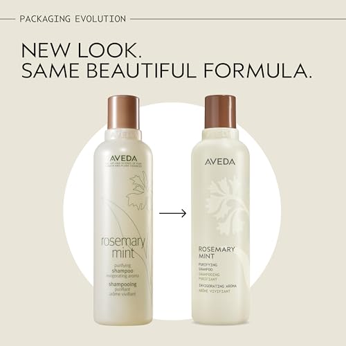 Aveda Rosemary Mint Purifying Shampoo for Normal to Oily Hair - 97% Naturally Derived