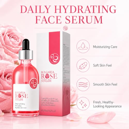 Rose Water Facial Serum - Hydrating Essence for Daily Skin Care, 100ml