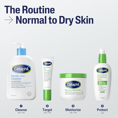Cetaphil Gentle Skin Cleanser for Sensitive Skin, 4 fl oz (3 ct)