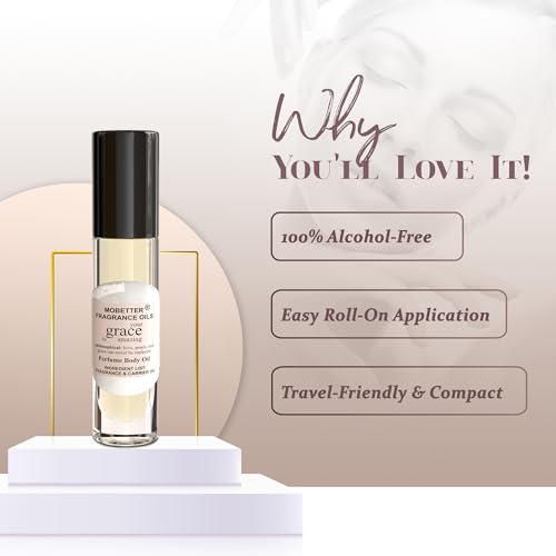 Your Grace is Amazing Women Perfume Oil - 0.33 Fl Oz Roll-On