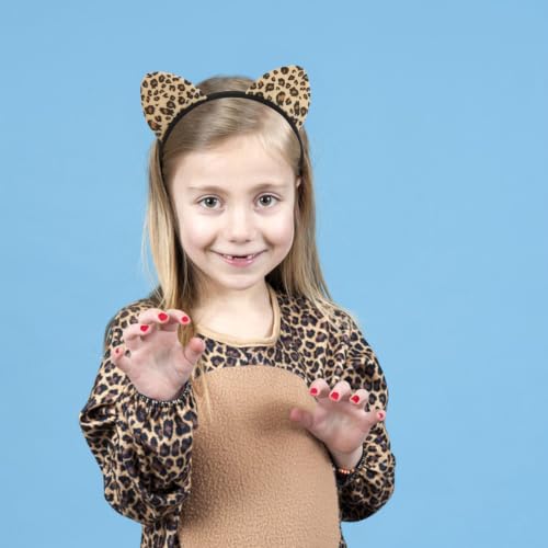 12 Pcs Cat Ears Headbands, Soft Plush Animal Ear Hairbands for Cosplay