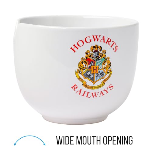 Harry Potter Hogwarts Ramen Bowl with Chopsticks | 20oz Ceramic
