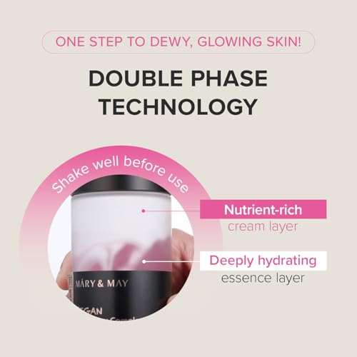 Mary&May Vegan Blackberry Cream Essence - Dual-Phase Hydrating Toner