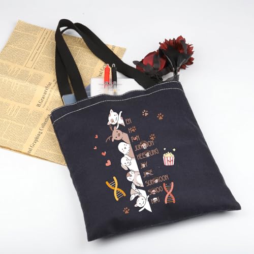 K-Pop Music Fan Canvas Makeup Bag - Style E Tb