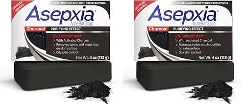Asepxia Salicylic Acid Bar Soap for Acne Treatment | 4 Oz