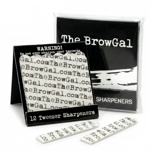 The BrowGal Tweezer Sharpeners - Restore Dull Tweezers Instantly