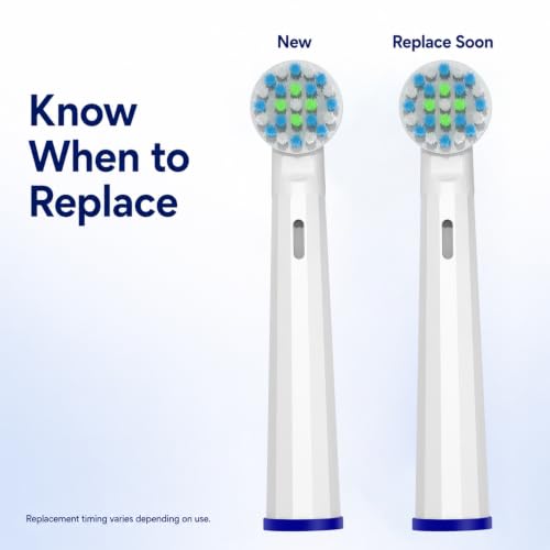 Cellena Replacement Brush Heads for Oral-B Pro & Genius, 8-Pack