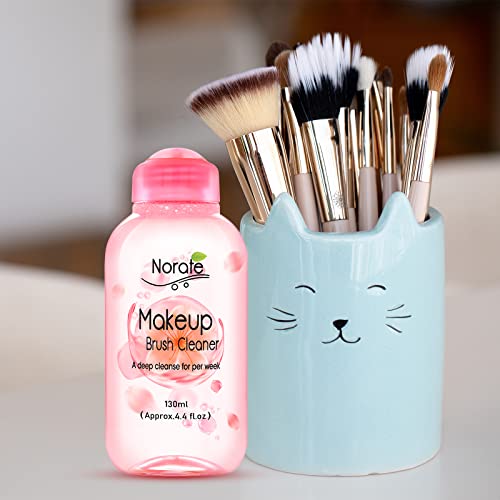Norate Makeup Brush Cleaner Set - Deep Clean Shampoo & Mat